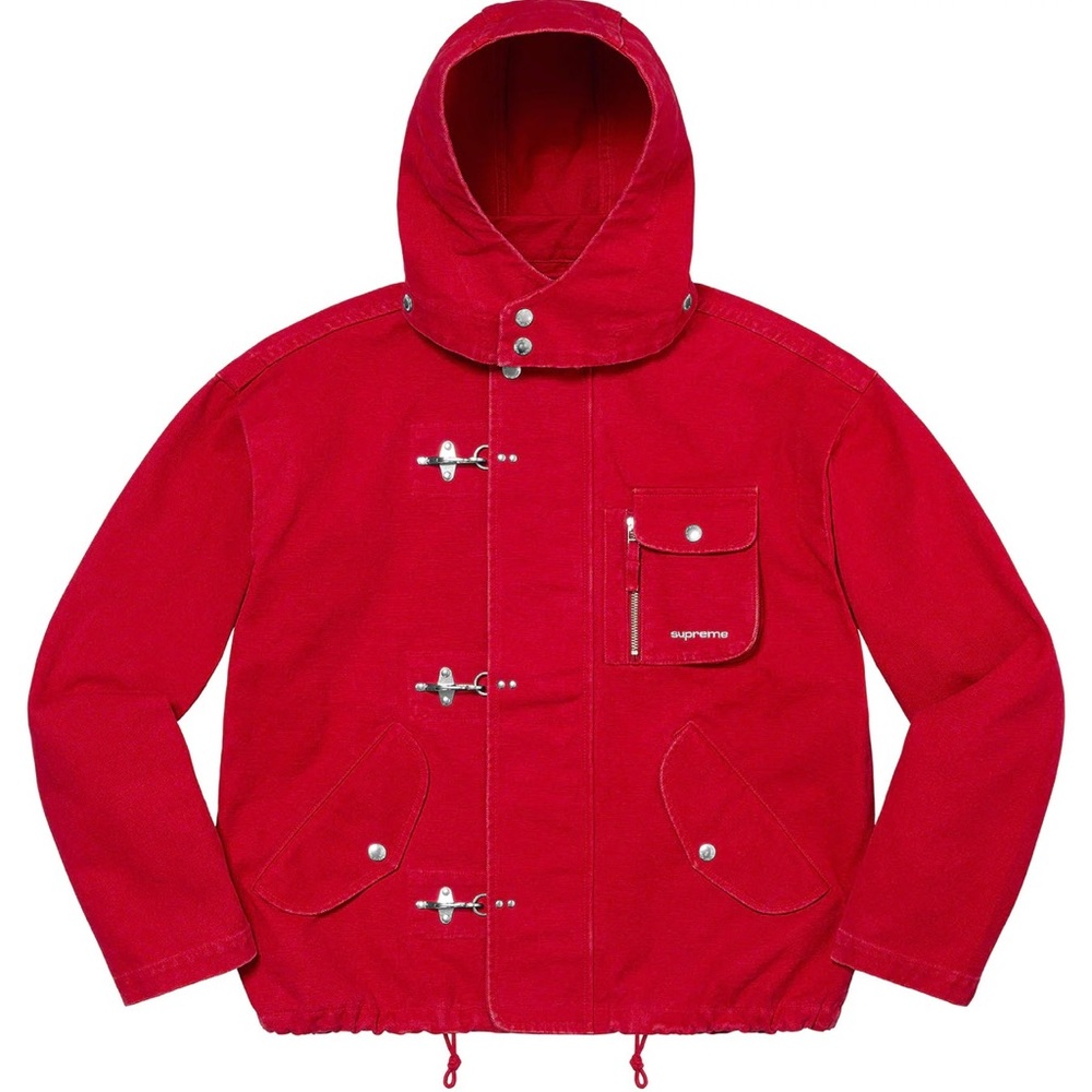 Supreme Canvas Clip Jacket